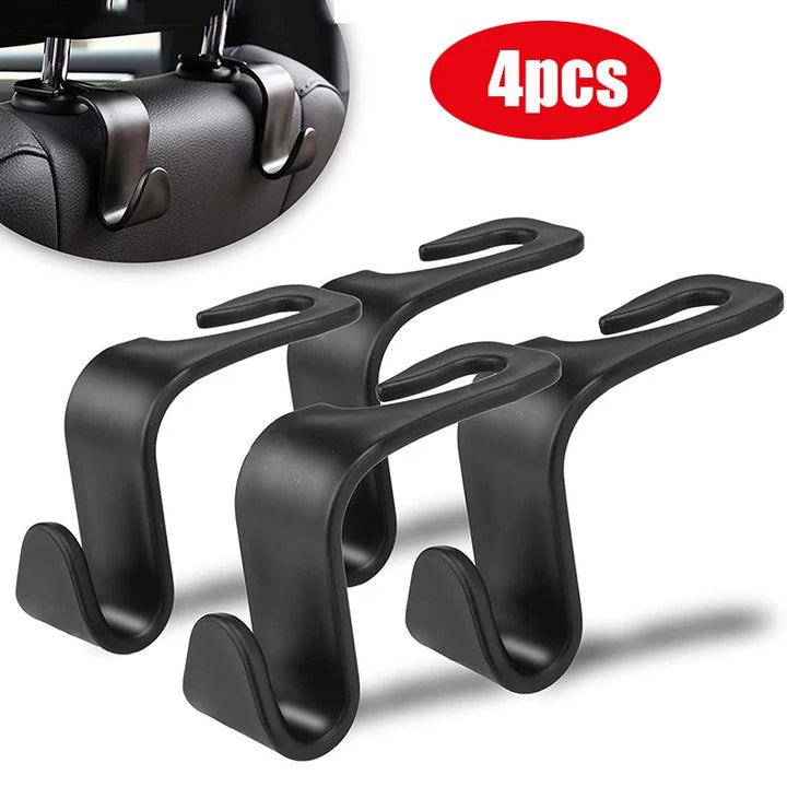 Car Headrest Storage Hooks